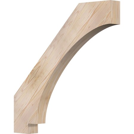 Ekena Millwork 3 1/2"W x 32"D x 32"H Imperial Smooth Knee Brace, Douglas Fir BRC04X32X32IMP00SDF